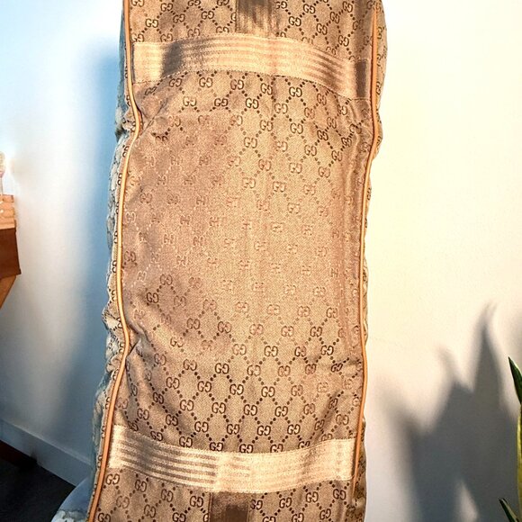 Gucci GG Canvas Large Duffel Weekender Bag - Picture 10 of 15